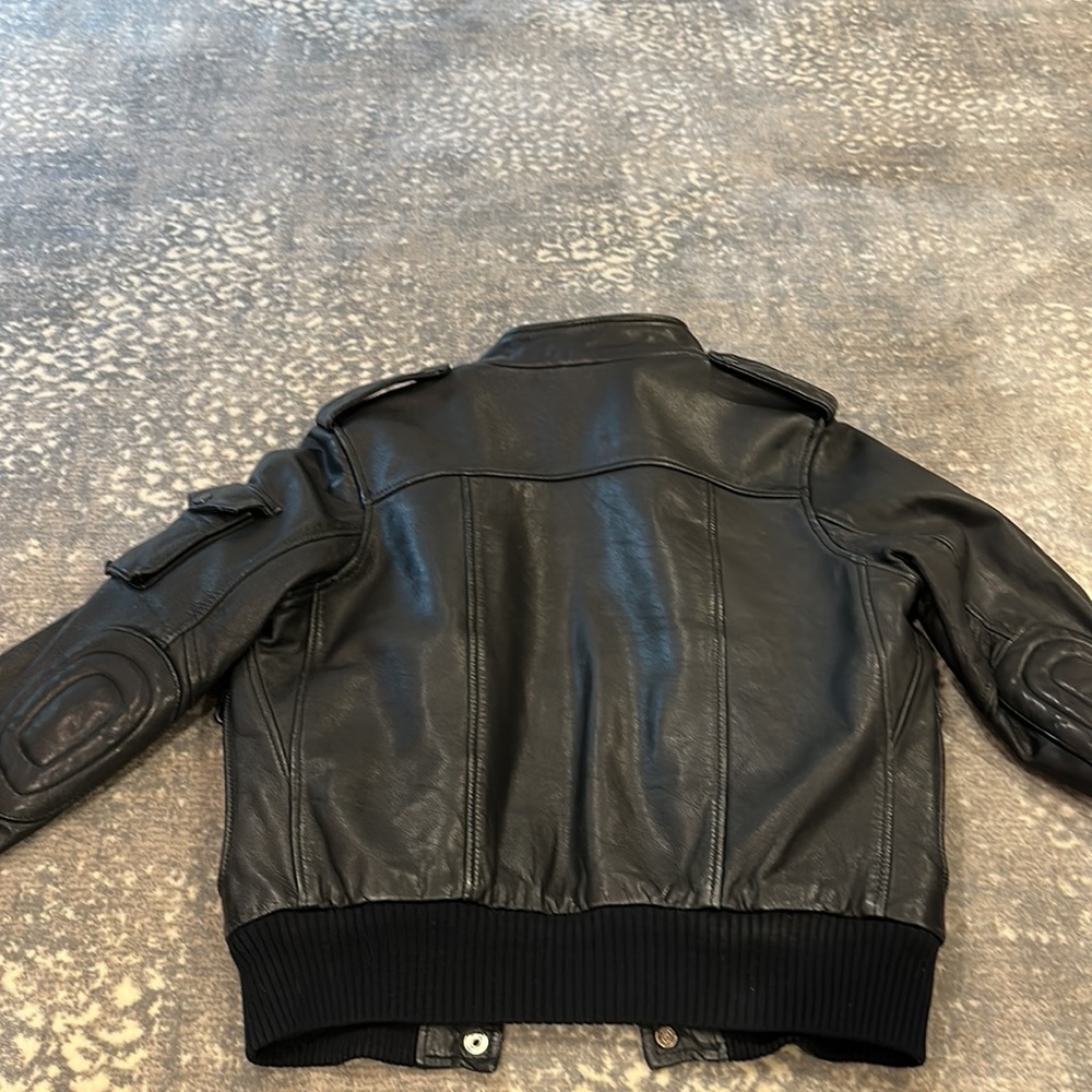 HARLEY DAVIDSON LEATHER JACKET BY HEIN GERICKE AMF EXCLUSIVE BLACK - Picture 12 of 16